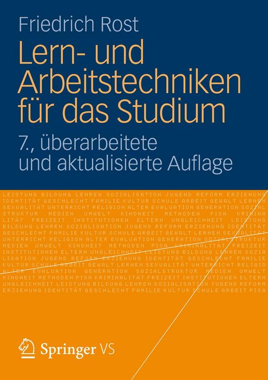 Produktbild: Lern- und Arbeitstechniken f&uuml;r das Studium