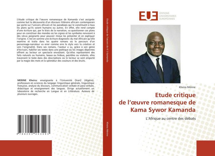 Produktbild: Etude critique de l'oeuvre romanesque de Kama Sywor Kamanda