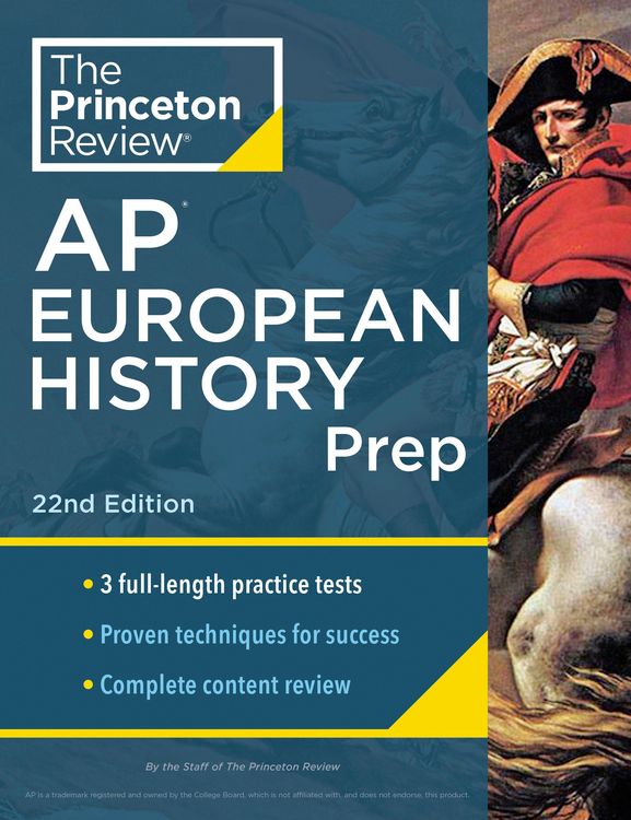 Produktbild: Review, T: Princeton Review AP European History Prep, 2024