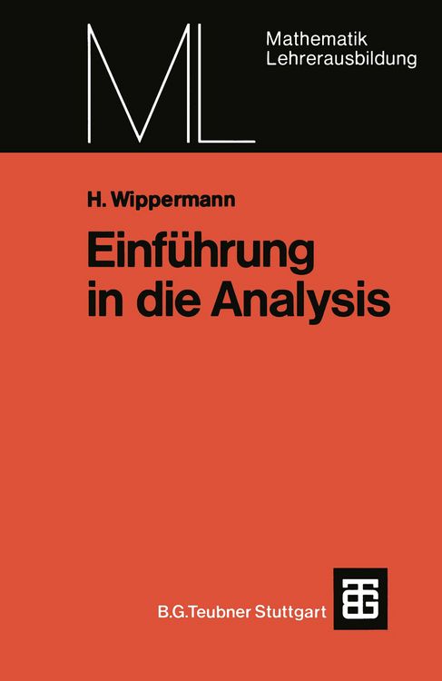 Produktbild: Einf&uuml;hrung in die Analysis