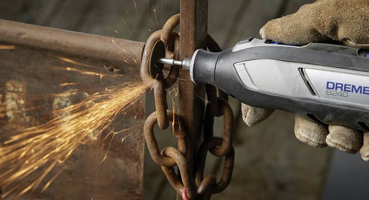 Produktbild: Dremel 8240-3/45 F0138240JF Akku-Multifunktionswerkzeug inkl. Akku, inkl. Ladeger&auml;t, mit Zubeh&ouml;r 12 V 2.0 Ah Anzahl mitgelieferte Akkus 1