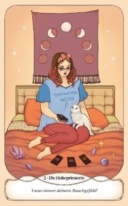 Produktbild: Cozy Witch Tarot - DAS Tarot f&uuml;r alle jungen Hexen!