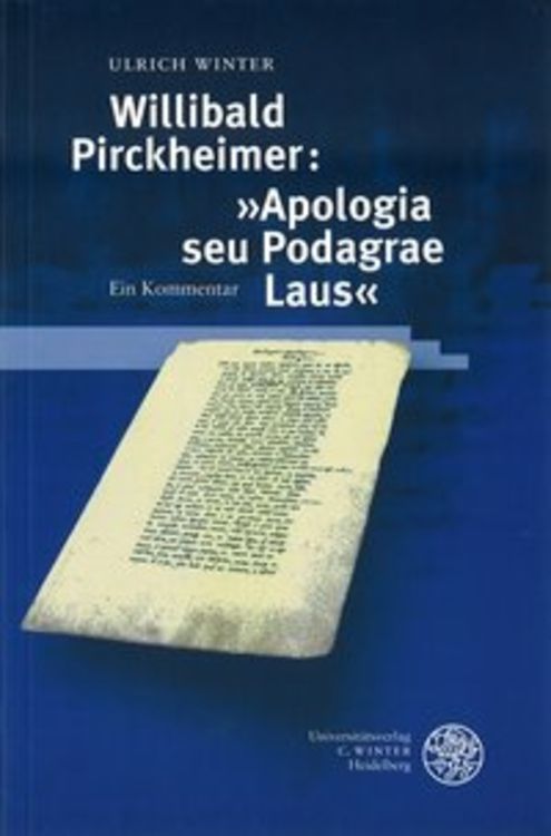 Produktbild: Willibald Pirckheimer: 'Apologia seu Podagrae laus'