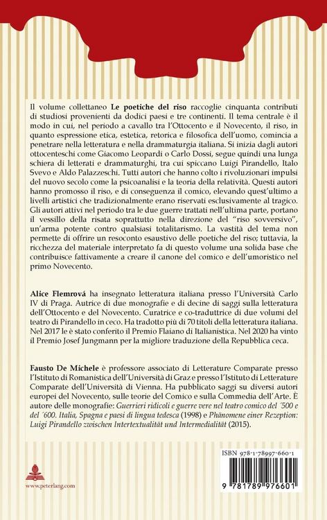 Produktbild: Le poetiche del riso