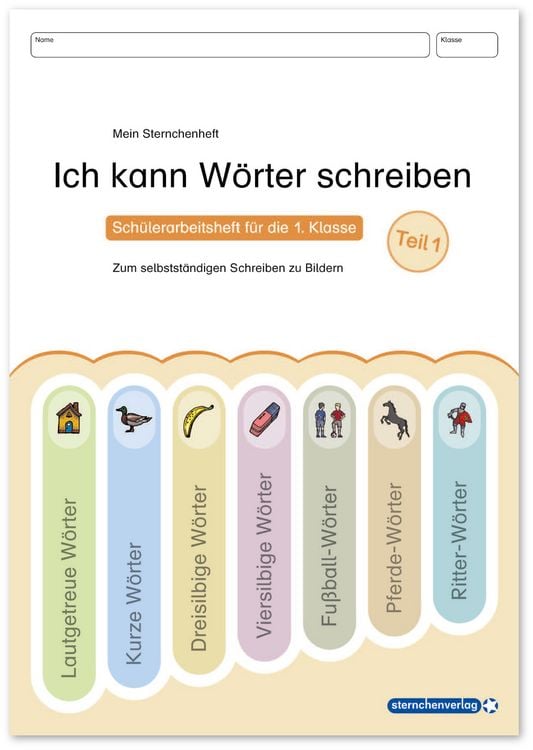 Produktbild: Ich kann W&ouml;rter schreiben Teil 1 und 2 im Set