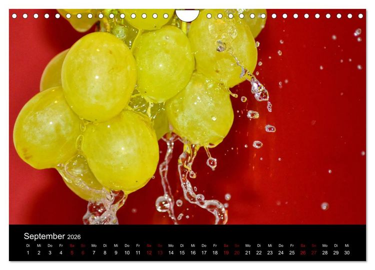 Produktbild: Erfrischend fruchtig (Wandkalender 2026 DIN A4 quer), CALVENDO Monatskalender