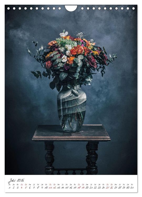 Produktbild: Blumen Bouquet (Wandkalender 2026 DIN A4 hoch), CALVENDO Monatskalender