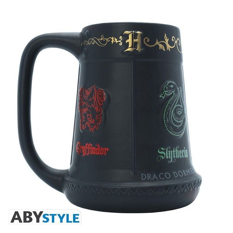 Produktbild: Harry Potter Tasse 3D Vier H&auml;user