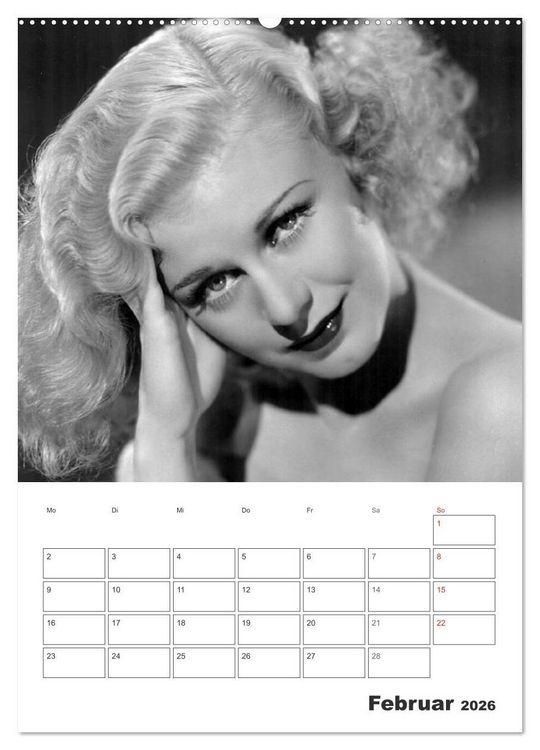 Produktbild: Filmstars. Unvergessene Diven (Wandkalender 2026 DIN A2 hoch), CALVENDO Monatskalender