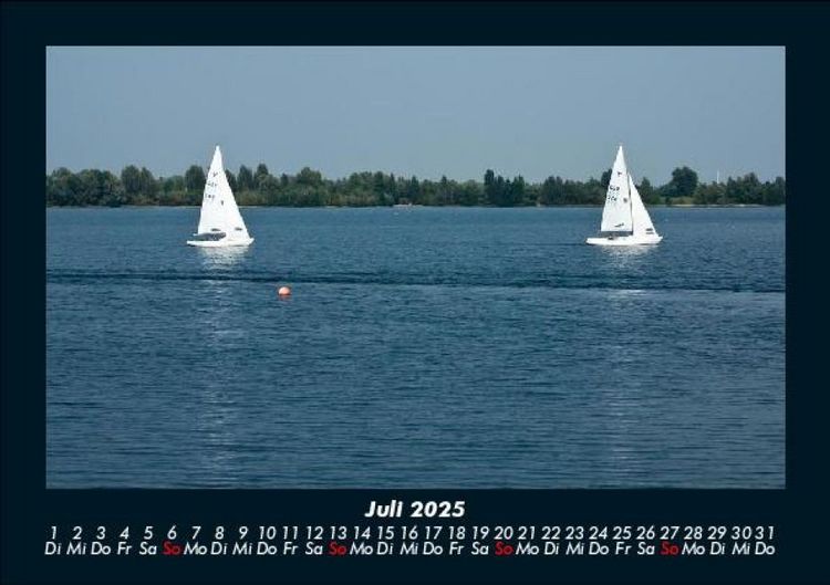 Produktbild: Tag am See 2025 Fotokalender DIN A5