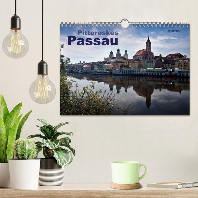 Produktbild: Pittoreskes Passau (Wandkalender 2027 DIN A4 quer), CALVENDO Monatskalender