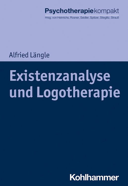Produktbild: Existenzanalyse und Logotherapie