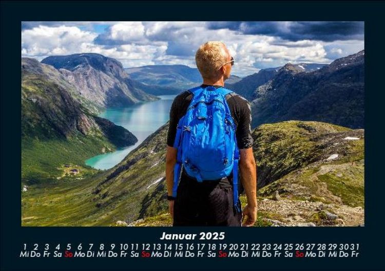 Produktbild: Wanderlust 2025 Fotokalender DIN A5