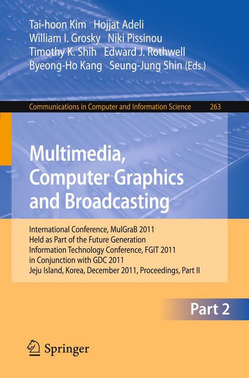 Produktbild: Multimedia, Computer Graphics and Broadcasting, Part II