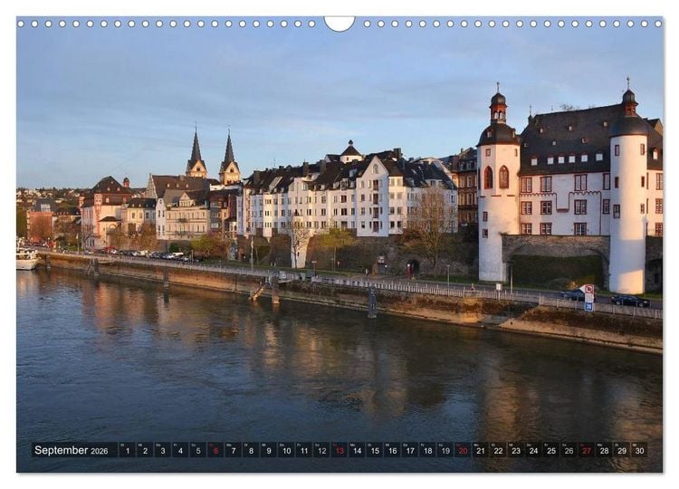 Produktbild: Koblenz Die Stadt am Deutschen Eck (Wandkalender 2026 DIN A3 quer), CALVENDO Monatskalender