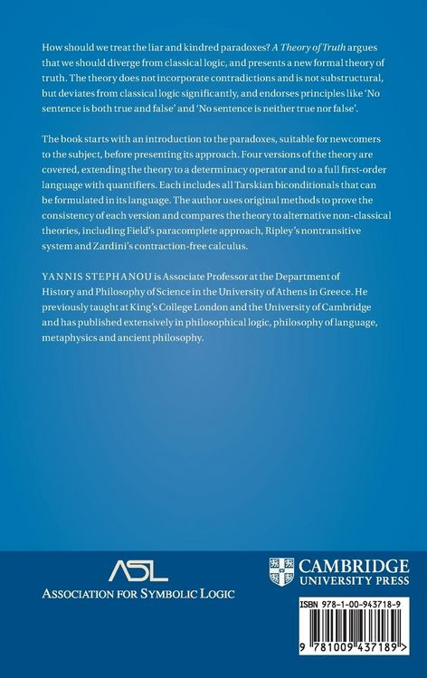 Produktbild: A Theory of Truth