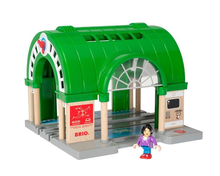 Produktbild: BRIO World - Gro&szlig;er Hauptbahnhof mit Ticketautomat