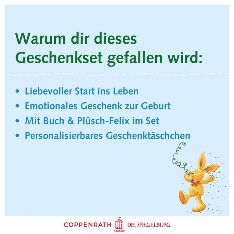 Produktbild: Willkommen, kleines Baby! Dein Felix
