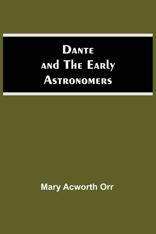 Produktbild: Dante And The Early Astronomers