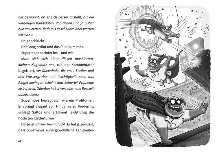 Produktbild: Supermops und der waghalsige Wettstreit
