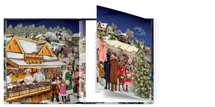 Produktbild: Adventskalenderbuch: Weihnachtsexpress ins Gl&uuml;ck (Behr)