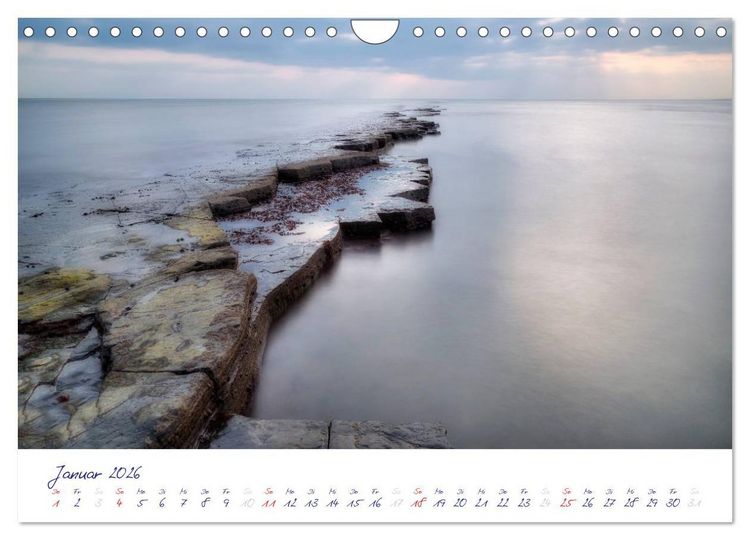 Produktbild: Jurassic K&uuml;ste - S&uuml;dengland (Wandkalender 2026 DIN A4 quer), CALVENDO Monatskalender