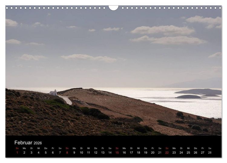 Produktbild: Kykladen - Inseln im Licht (Wandkalender 2026 DIN A3 quer), CALVENDO Monatskalender