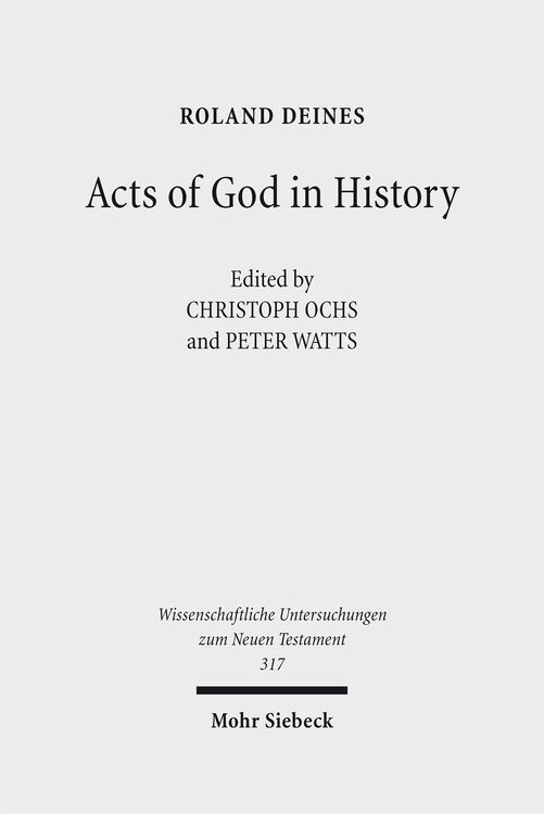Produktbild: Acts of God in History