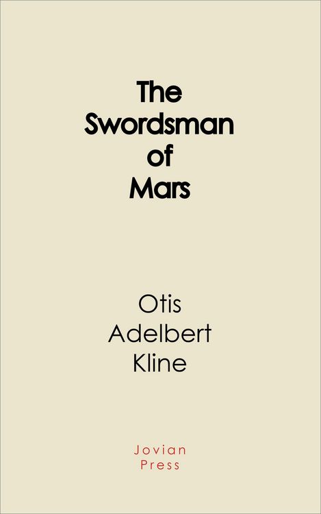 Produktbild: The Swordsman of Mars