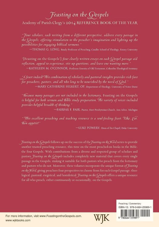Produktbild: Feasting on the Gospels, Luke Volume 1