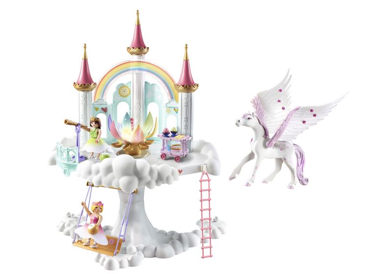 Produktbild: PLAYMOBIL 71359 Himmlisches Regenbogenschloss