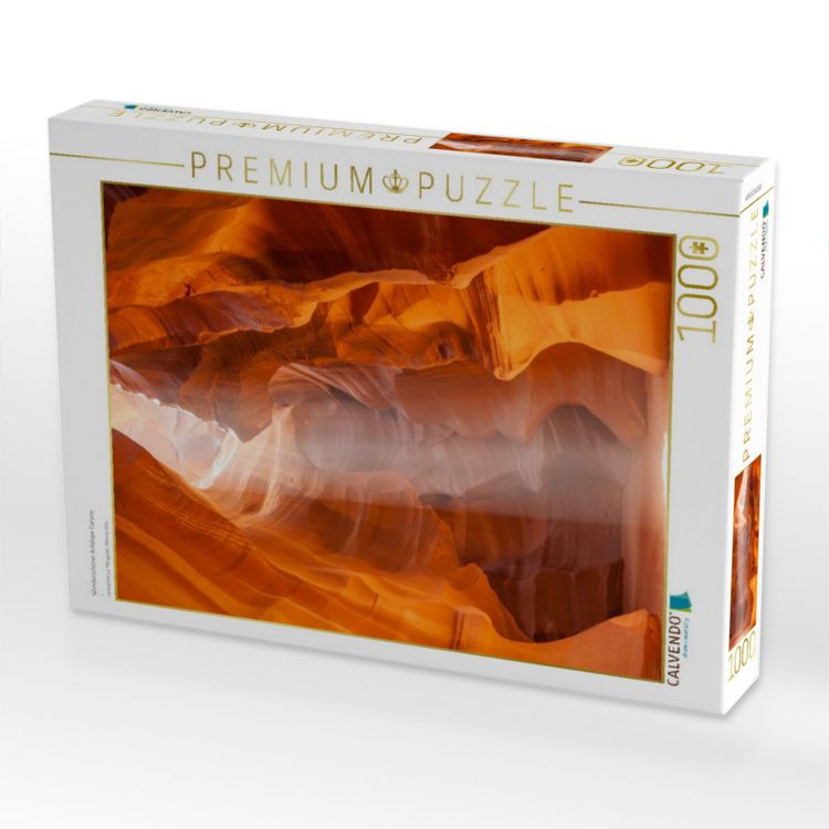 Produktbild: CALVENDO Puzzle Wundersch&ouml;ner Antelope Canyon | 1000 Teile Lege-Gr&ouml;&szlig;e 64x48cm Foto-Puzzle f&uuml;r gl&uuml;ckliche Stunden