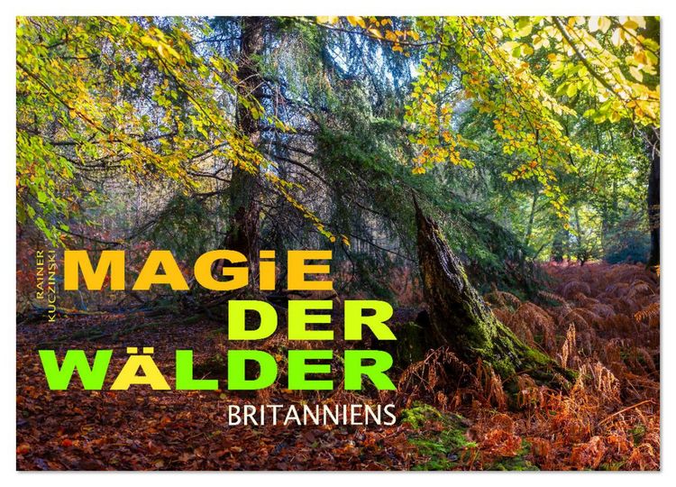 Produktbild: Magie der W&auml;lder Britanniens (Wandkalender 2026 DIN A4 quer), CALVENDO Monatskalender