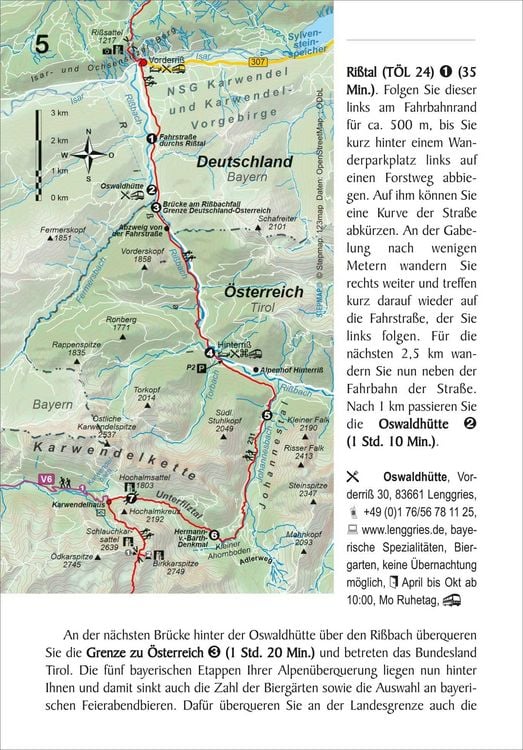 Produktbild: M&uuml;nchen &ndash; Venedig &uuml;ber die Alpen in 28 Etappen