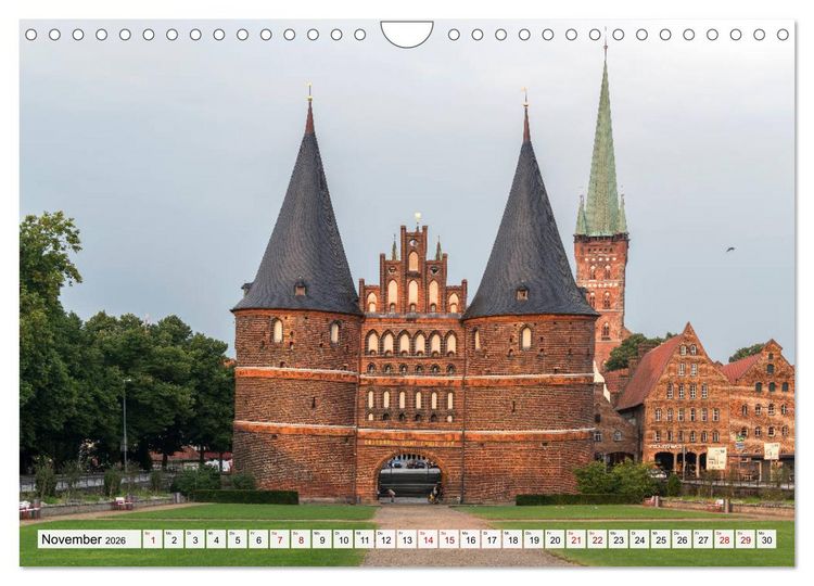 Produktbild: Deutschlands sch&ouml;nste Altst&auml;dte (Wandkalender 2026 DIN A4 quer), CALVENDO Monatskalender