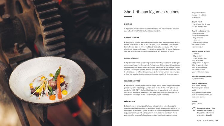 Produktbild: Haute gastronomie au four &agrave; vapeur