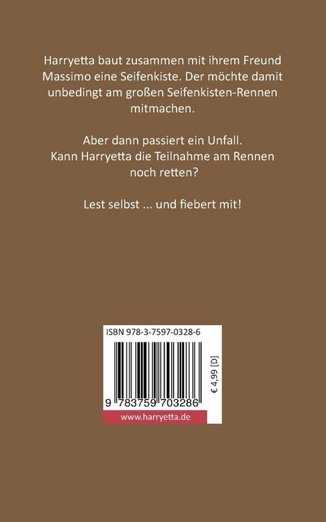 Produktbild: Harryetta und das Seifenkistenrennen
