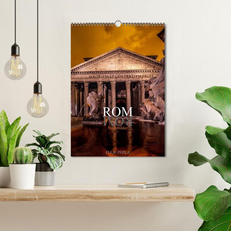 Produktbild: ROM Nachtbilder (Wandkalender 2026 DIN A3 hoch), CALVENDO Monatskalender