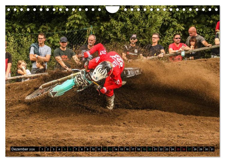 Produktbild: MOTOCROSS 2026 (Wandkalender 2026 DIN A4 quer), CALVENDO Monatskalender