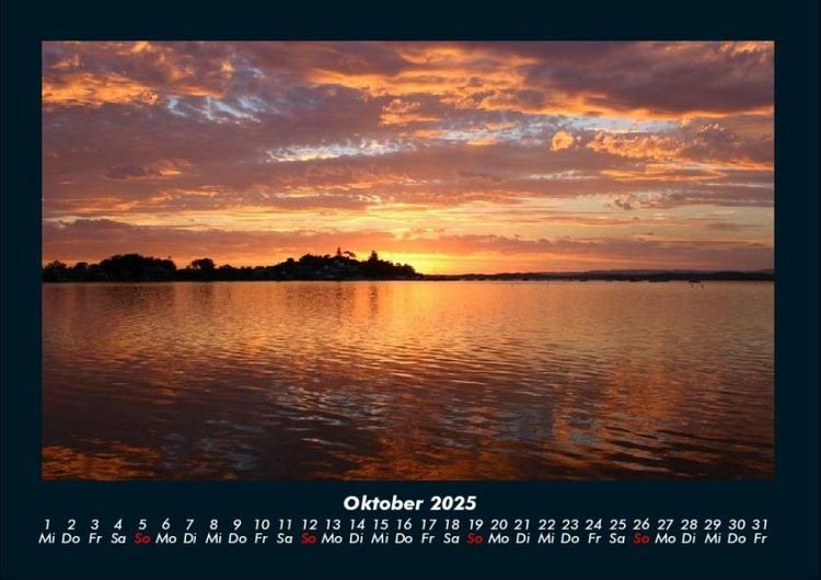 Produktbild: Sonnenuntergang 2025 Fotokalender DIN A4