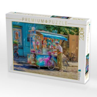 Produktbild: CALVENDO Puzzle Bunte Stadt | 2000 Teile Lege-Gr&ouml;&szlig;e 90x67cm Foto-Puzzle f&uuml;r gl&uuml;ckliche Stunden