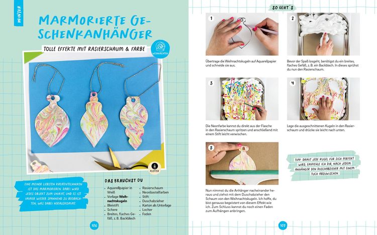 Produktbild: Mein NEON-Bastelbuch &ndash; von Bastel- und DIY-Bloggerin Mavalina