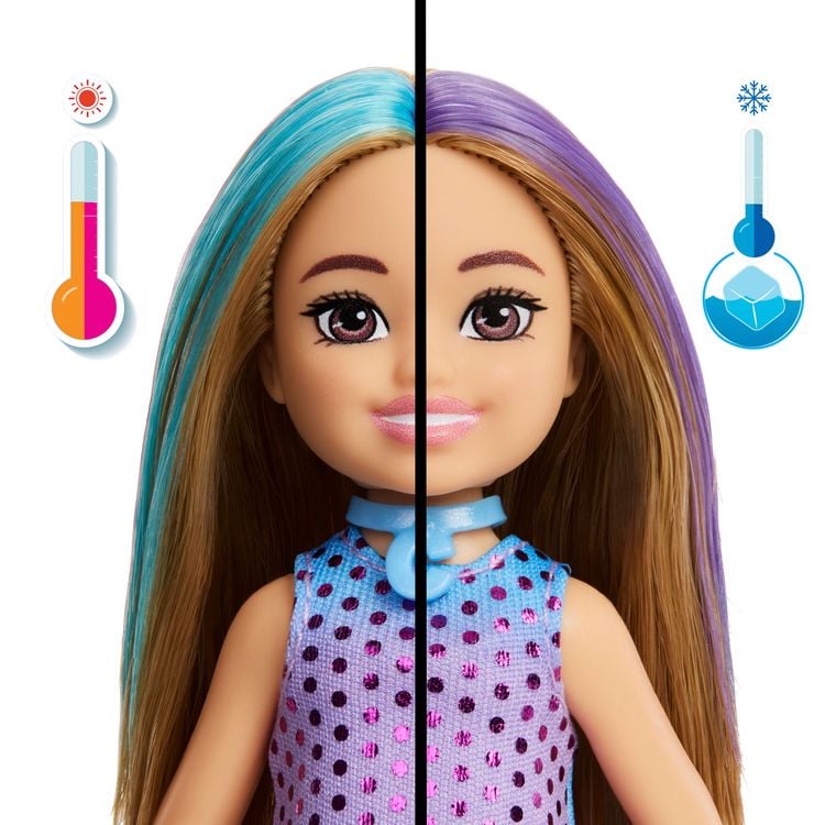 Produktbild: Barbie Chelsea Party Unboxed Glam Party 3fach sortiert