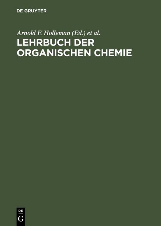 Produktbild: Lehrbuch der organischen Chemie