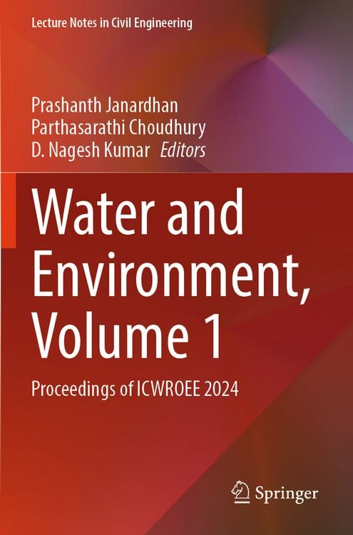 Produktbild: Water and Environment, Volume 1
