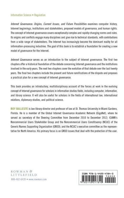 Produktbild: Internet Governance