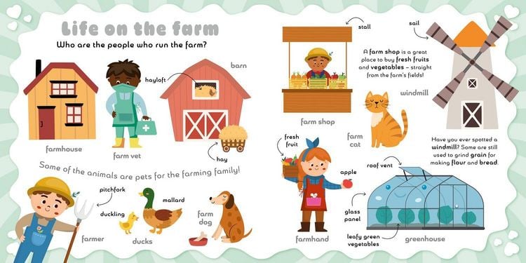 Produktbild: Supercute First Words on the Farm