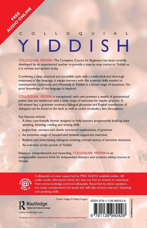 Produktbild: Colloquial Yiddish