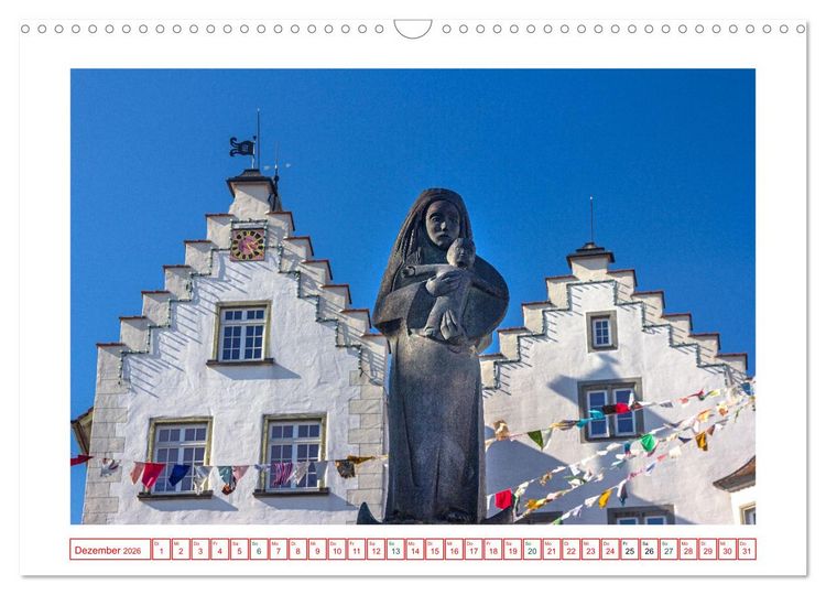 Produktbild: Tettnang - Bilder einer Stadt (Wandkalender 2026 DIN A3 quer), CALVENDO Monatskalender