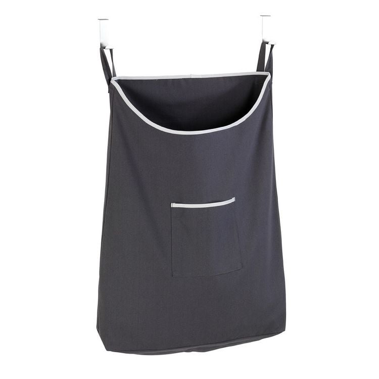 Produktbild: &Uuml;ber-T&uuml;r W&auml;schesammler Mod. Canguro Grau, 65 l